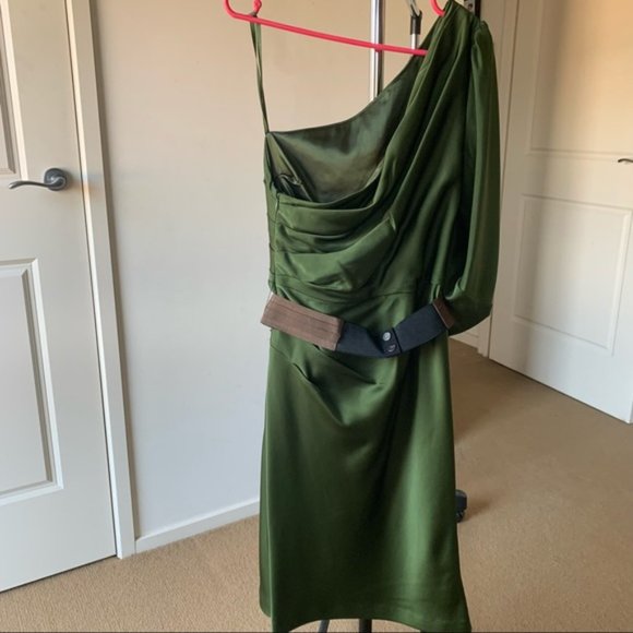 🔥$50 SALE🔥 BCBGMAXAZRIA One-shoulder Dress - Picture 6 of 9